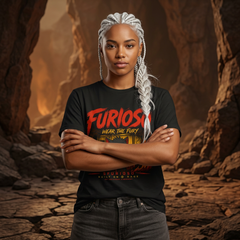 Furioso Fire Cat - t-shirt bisex image 1